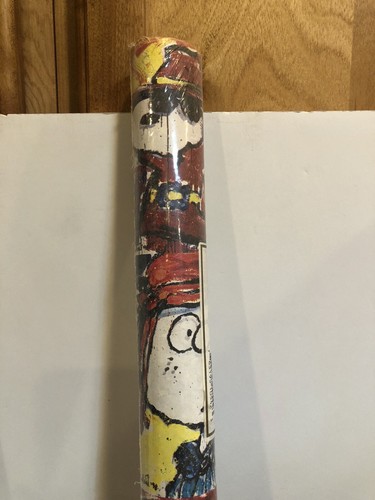 Hallmark Peanuts Wrapping Paper 2 Rolls New - Picture 12 of 17