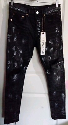 新品 PURPLE BRAND P001 SQUARE PATCH 34（PURPLE BRAND JEANS STYLE 