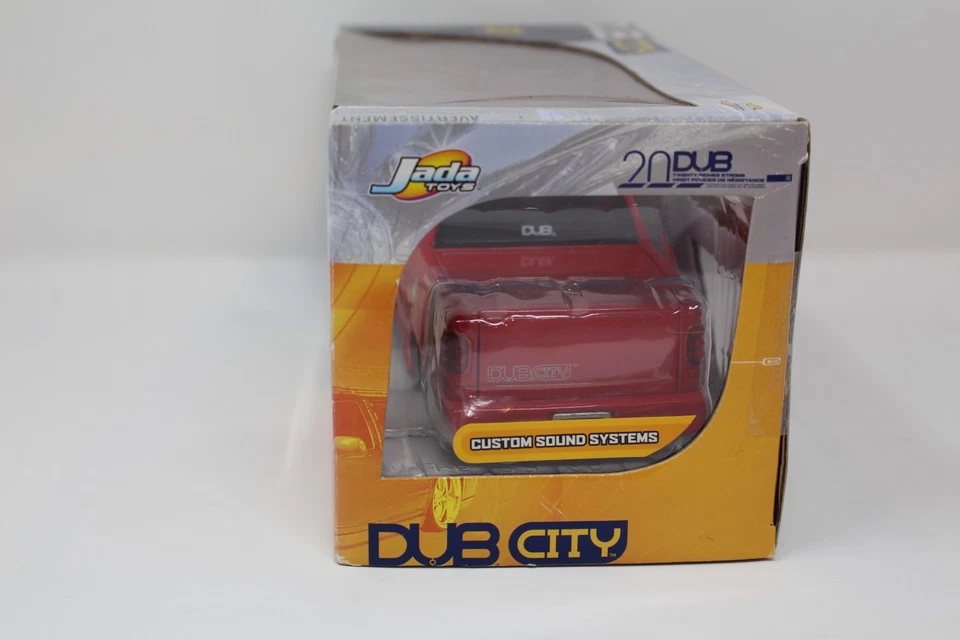 Ford F-150 Super Crew 2003 Jada Dub City 1/24 rojo Foto 2 de 4