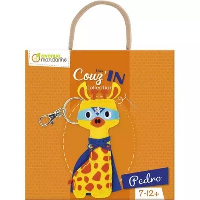 Brelok do uszycia Mini Couz'In, Pedro - Avenue Mandarine