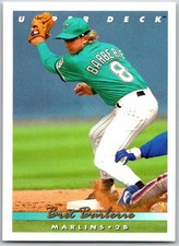⚾ 1993 Upper Deck #552 Bret Barberie Florida Marlins