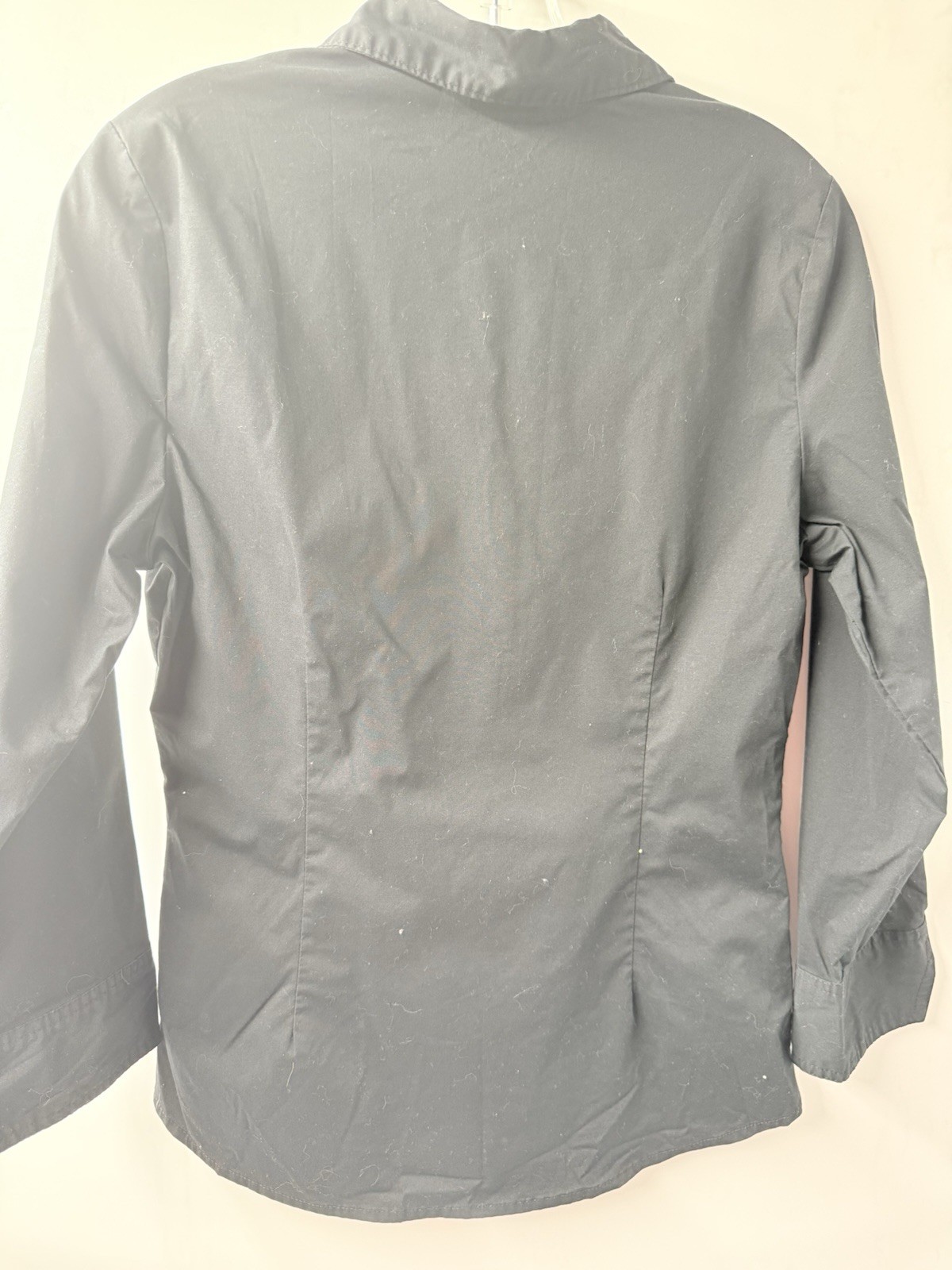 Womens Rider Button Down Collared Gray Shirt - image 6