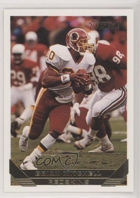 1993 Topps Gold Brian Mitchell #476 0b5