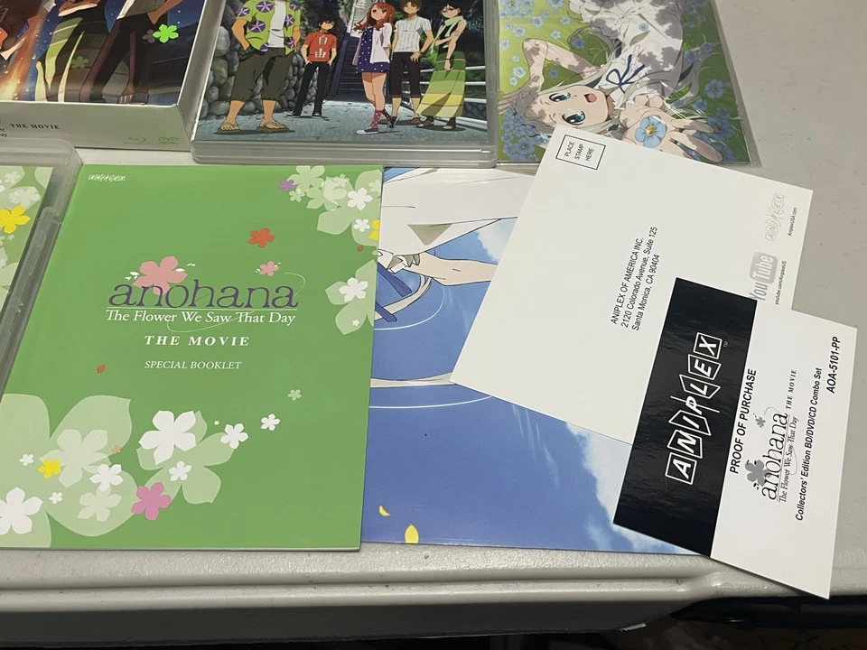 AnoHana: The Flower We Saw That Day The Movie Limited ED Blu-Ray (Aniplex USA) - Image 2 of 4
