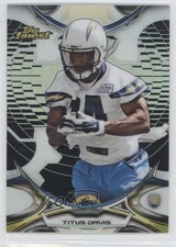 2015 Topps Finest Hot Box Black Refractor Titus Davis #88 4t6