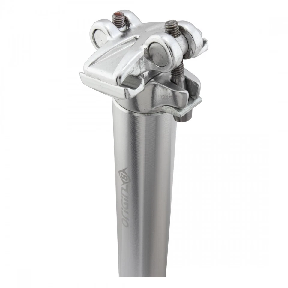 Tija de sillín Origin8 Pro Fit 27,0 mm 400 mm plateada Foto 3 de 4