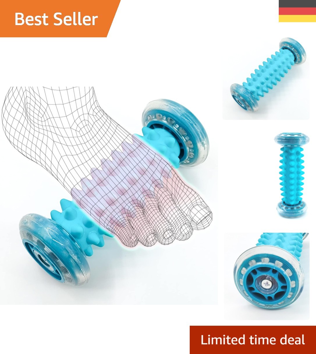 Fußmassageroller gegen Schmerzen – Triggerpunkttherapie für optimale Entspannung