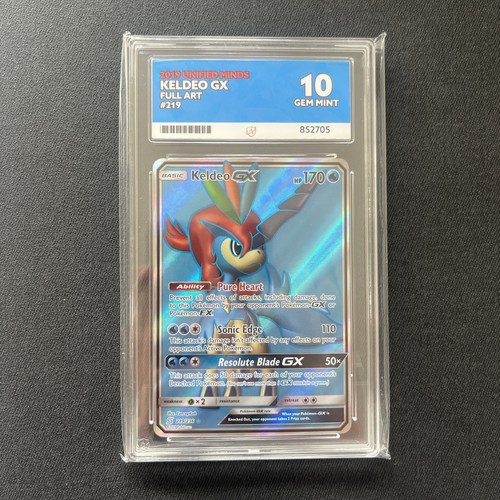 Keldeo-GX graded ACE 10 for sale on eBay