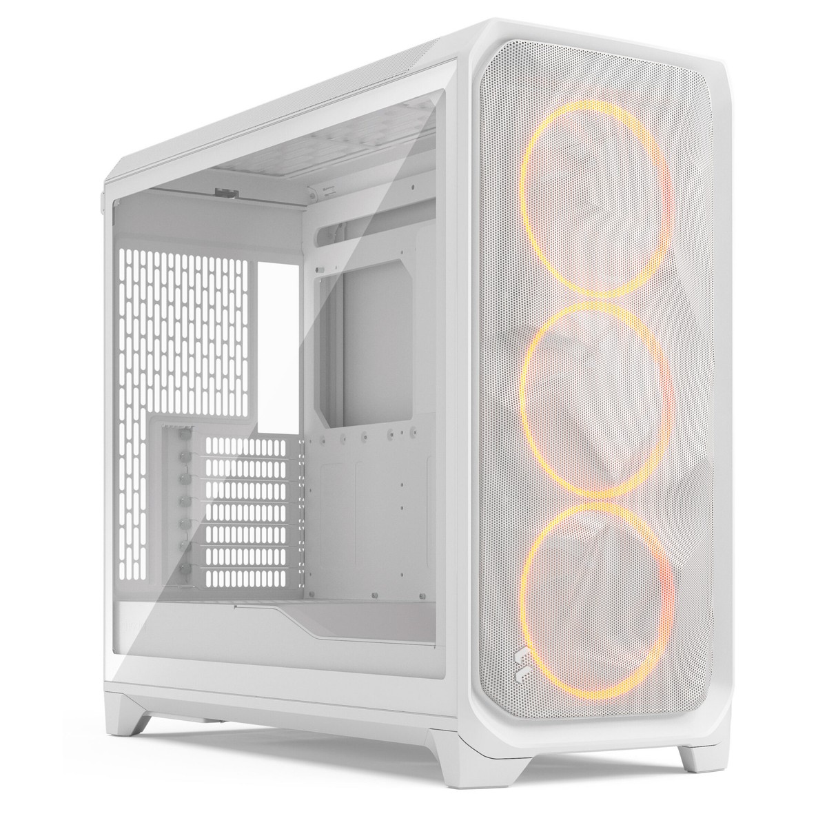 Fractal Design Meshify 3 XL RGB, White, Full Tower w/ Light TG, 3x 140mm Fans, U - Image 3