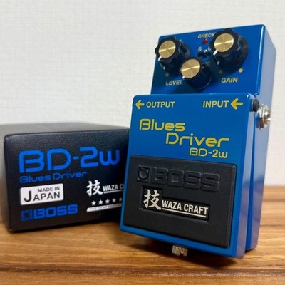 BOSS BD-2W Blues Driver Waza Craft Overdrive Pedal Open Box Japan