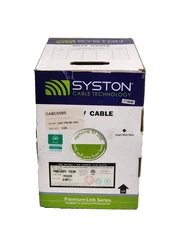 Syston 3697 RG 59/U 18/2 CL2R Black 3697-PB-BK-500 new