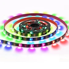 Battery Powered Led Strip Lights Waterproof 85 Modes Chasing Multi Color USB led