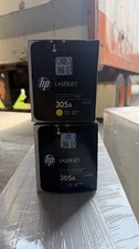 Genuine HP 305A 2-Pack Toner - CE410A Black CE412A Yellow - New Sealed OEM