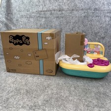 Peppa Pig Play Set Kitchen Cooking Table Top Tested Plays Sounds Phrases