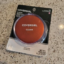 Cover Girl Clean Pressed Powder Talc Normal Skin CLASSIC TAN #160 .39oz NOS✨️NEW