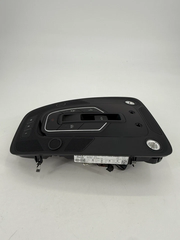 Luz de lectura domo interior delantero negro Audi A4 A5 S4 S5 2017-2020 - 8W0947135CS Foto 4 de 4