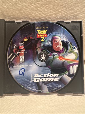 Disney Pixar Toy Story 2 Action Game PC CD- ROM 1999 Buzz Lightyear Vintage
