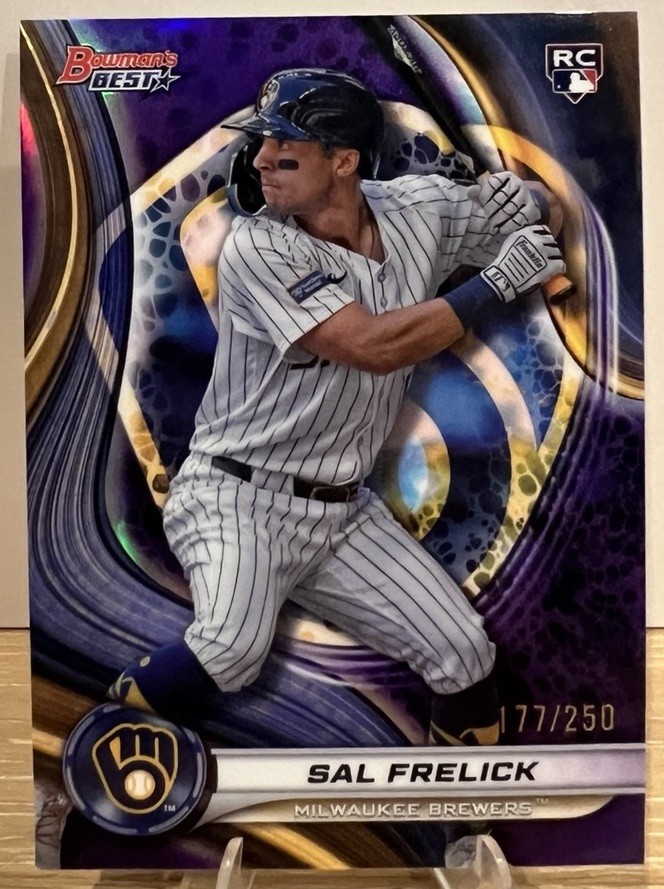 2024 Bowman’s Best - Sal Frelick #37 Purple /250 (RC)