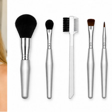 5pc Makeup Brush Set  FREE 5pc Brush Set  Beauty Tools
