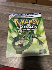 Gameboy Advance Pokemon Emerald Version The Official Guide From Nintendo Power