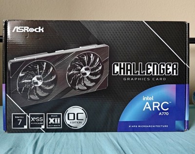 ASRock Intel Arc A770 Graphics Phantom Gaming 16GB GDDR6 Graphics Card 