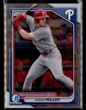 2024 Bowman Chrome #BCP-213 Aidan Miller Prospects