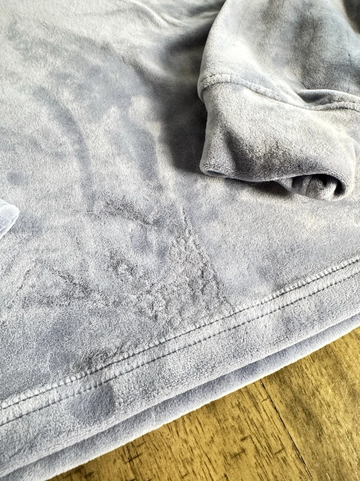 Sudadera corta con capucha azul terciopelo terciopelo UGG Belden M para mujer Foto 3 de 4