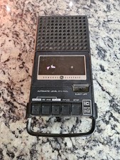 GE General Electric 3-5001a Portable Cassette Tape Recorder Player Untested