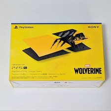 PlayStation 5 Pro Console Cover Marvel's Wolverine Battle Yellow Ver. New