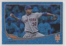 2013 Topps Wrapper Redemption Blue Slate Jenrry Mejia #345 0ev3