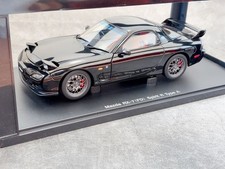 AUTOart Mazda RX-7 FD3S Spirit R Black 1/18 Rare JAPAN