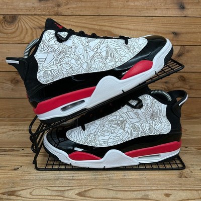 Nike Turnschuhe Damen Größe UK 5 Air Jordan Dub Zero weiß Basketballschuhe GS