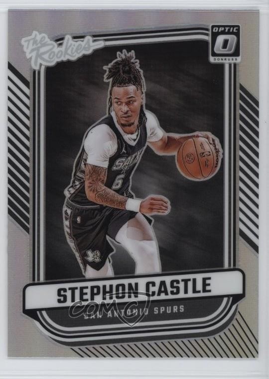 2024-25 Panini Donruss Optic The Rookies Holo Prizm Stephon Castle #4 17lu