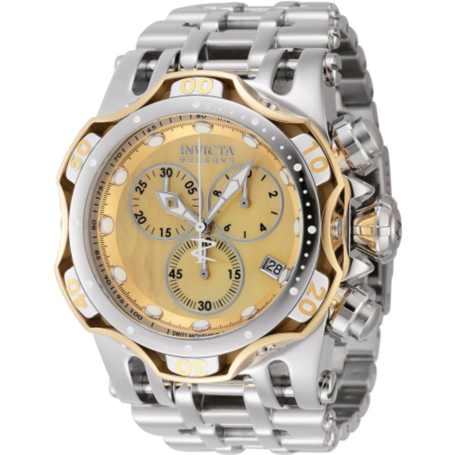 Invicta Fusion Chronograph Quartz Gold Dial Men's Watch 45655