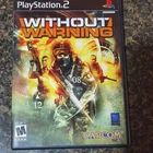 New ListingCapcom Without Warning PS2 w/ Manual M-Mature Tactical Shooter NTSC-U/C 2005
