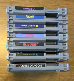 Nintendo NES Games (Ninja Gaiden II, Double Dragon II, Tetris, Punch-Out +More!)