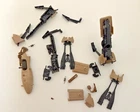 Vintage 1983 Star Wars ROTJ Speeder Bike Parts Lot