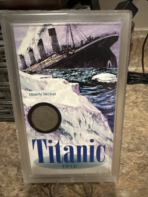 1912 Liberty 'V' Nickel Coin S.S. Titanic Memorial Piece