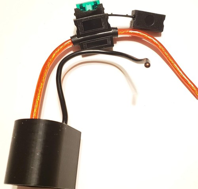 #ad #ad Ryobi One 18V Li ion Battery Converted to DIY Connection Output Adapter Fused $14.99