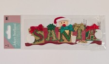Jolee's Santa Christmas Scrapbooking Title Sticker