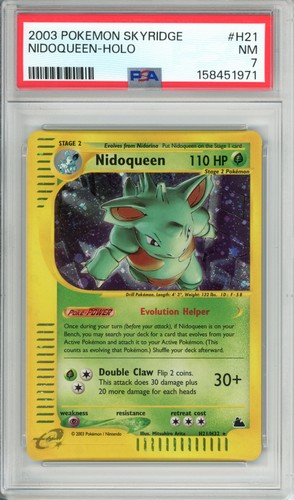 Nidoqueen graded PSA 7 for sale on eBay