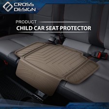 Child Car Seat Protector for Child, Baby, Pets, Pack car seat Cover Brown