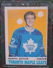 1970-71 O-Pee-Chee Darryl Sittler Rookie Card # 218. rookie card picture