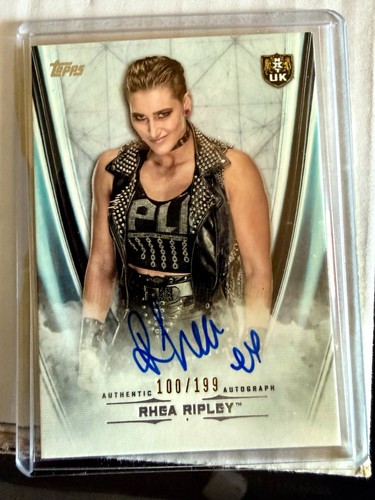 Rhea Ripley #A-RIP 2020 Topps WWE Undisputed Autographs card