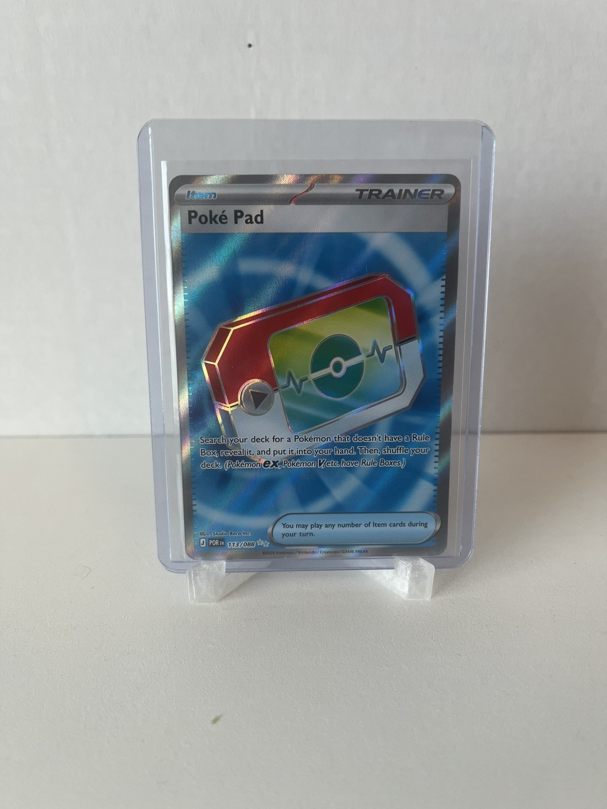 Poke Pad 113/088 - Pokemon Perfect Order - Ultra Rare - Full Art - Pack Fresh