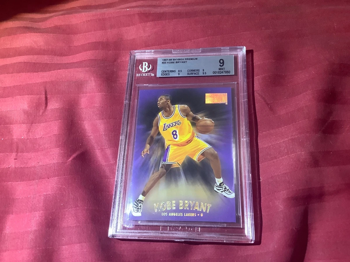 SkyBox Kobe Bryant 9 Graded Basketball Sports Trading Cards