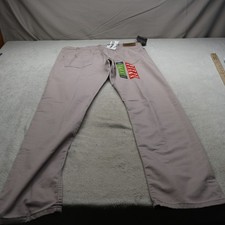 Dickies Pants Mens 36x34 Beige Flex Twill Slim Fit Straight Leg Work Casual NEW