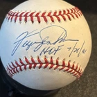 BASEBALL~SIGNED FERGIE JENKINS INSCRIBED “HOF 7/22/91” RAWLINGS NATL LG OLB/CUBE