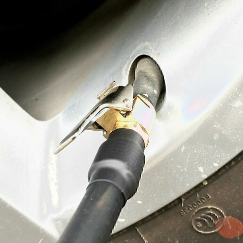 2pc Open Flow Straight Lock-On Air Chuck with Clip for Tire Inflator Car Tool US - 第 12/12 張圖片