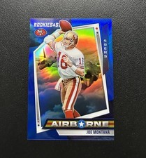2021 Panini Rookies & Stars Joe Montana Airborne Blue 6/50 #AB-25